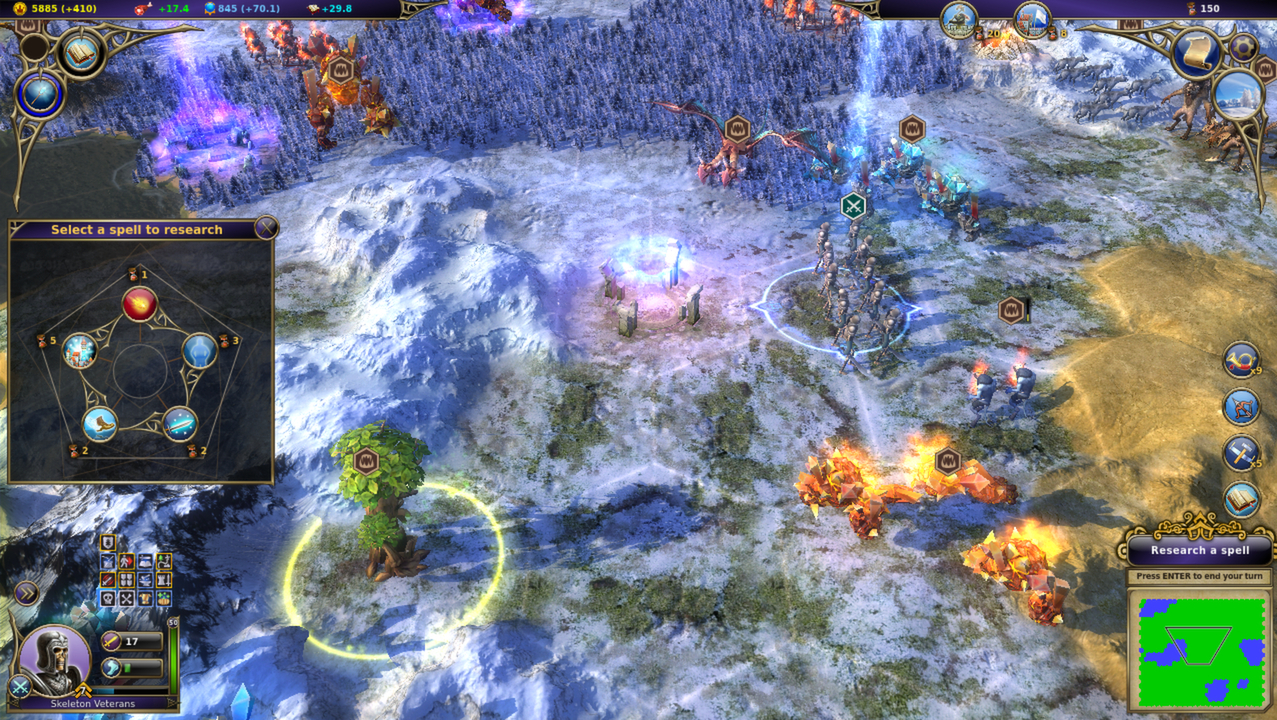 Warlock: gameplay screenshot