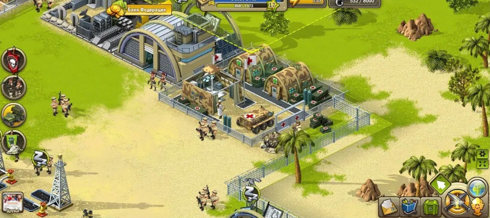 Warzone: a player's military base