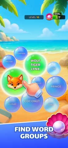 Word Bubble: finding words of one category